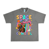 Tornado space cowgirl Urban Heavy Tee - MaliasSmallBusiness