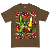 Cacao beer bottles with wheat and barley Premium Tee - AdoDesignShop