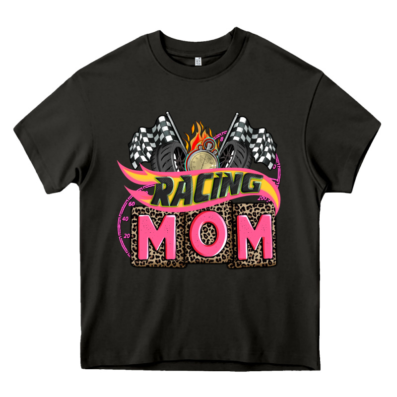 Racing Mom With Racing Oto Equipment Heavy Core Tee by AdoDesignShop | Teevron