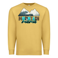 Antique Gold Mountain Mama Premium Sweatshirt - CowGirlArtShop