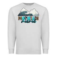 Dove Grey Mountain Mama Premium Sweatshirt - CowGirlArtShop