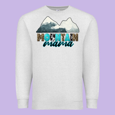 Mountain Mama Premium Sweatshirt Designed By Cowgirlartshop