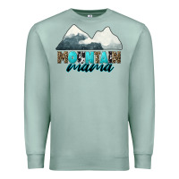 Seafoam Mountain Mama Premium Sweatshirt - CowGirlArtShop