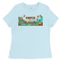 Baby Blue pumpkin spice and everything nice libbey glass Ladies Tee - BundleAndBundleShop