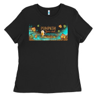 Black pumpkin spice and everything nice libbey glass Ladies Tee - BundleAndBundleShop