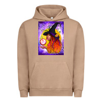 Pigment Burro witch with crystal ball air freshener Urban Hoodie - BundleAndBundleShop