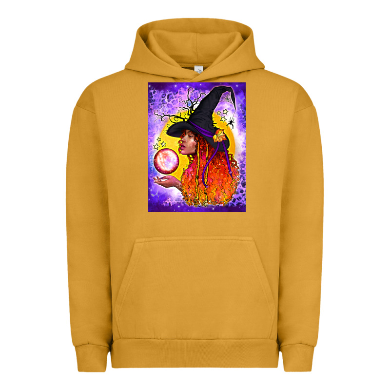 Witch With Crystal Ball Air Freshener Urban Hoodie by BundleAndBundleShop | Teevron