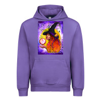 Tulip witch with crystal ball air freshener Urban Hoodie - BundleAndBundleShop