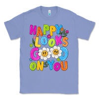 Colony Blue happy looks good on you Classic Tee - NancyCooperArtShop