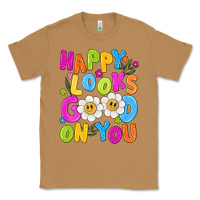 Toasted Coconut happy looks good on you Classic Tee - NancyCooperArtShop