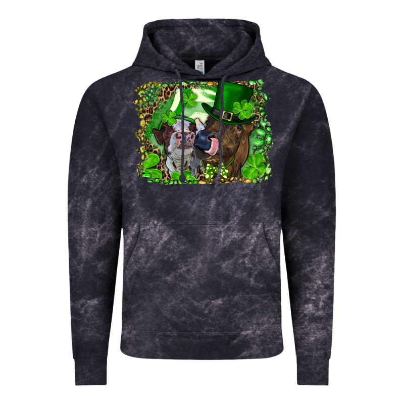 St. Patrick's Day Heifers Vintage Hoodie by RanaPortraitStore | Teevron