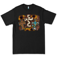 Black cross background Premium Tee - JahusDesignShop