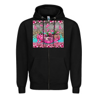 Black cancer pumpkins Zipper Hoodie - NancyCooperArtShop