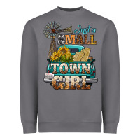 Storm Just A Small Town Girl Windmill Heavyweight Sweatshirt - BundleAndBundleShop