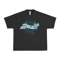 Pigment Black frostys snowflake cafe Urban Heavy Tee - MaliasSmallBusiness