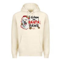 Tofu i believe in santa paws Premium Hoodie - CowGirlArtShop