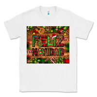 White feliz navidad Christmas cactus leopard Classic Tee - JahusDesignShop