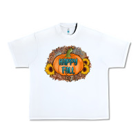 White happy fall Urban Heavy Tee - AdoDesignShop