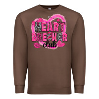Chestnut Heart breaker club Valentine's Day Premium Sweatshirt - HowdyJamesFarm