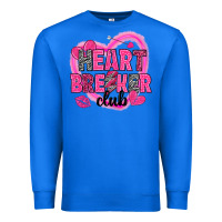 True Royal Heart breaker club Valentine's Day Premium Sweatshirt - HowdyJamesFarm