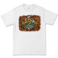 White cross backgraund Premium Tee - JahusDesignShop