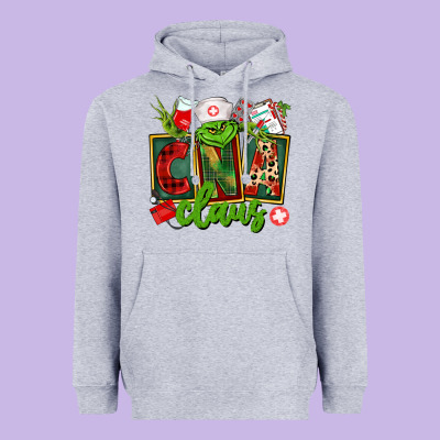 Cna  Certified Nursing Assistant Claus Heavyweight Hoodie Designed By Cowgirlartshop