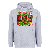 Heather Grey cna  certified nursing assistant claus Heavyweight Hoodie - CowGirlArtShop