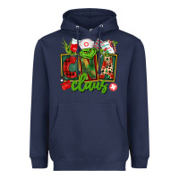 Navy cna  certified nursing assistant claus Heavyweight Hoodie - CowGirlArtShop