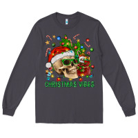 Smoke Christmas Vibes Long Sleeve Tee - BundleAndBundleShop