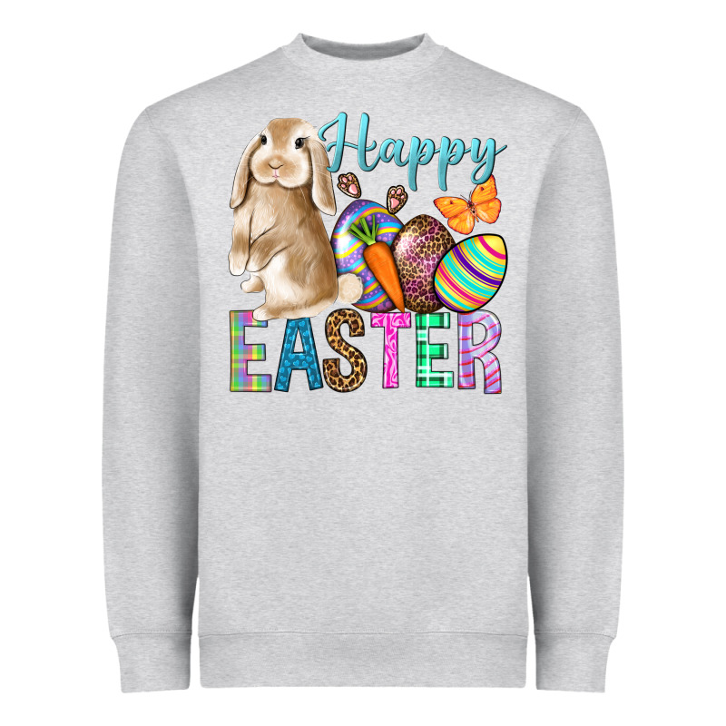 Happy Easter Bunny Heavyweight Sweatshirt by BundleAndBundleShop | Teevron