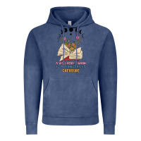 Vintage Denim a well read woman is a dangerous creature Vintage Hoodie - MaliasSmallBusiness