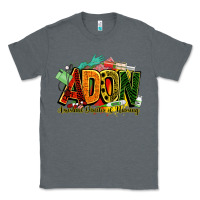 Charcoal Heather adon assistant director of nursing juneteenth Classic Tee - NancyCooperArtShop