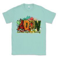 Seafoam adon assistant director of nursing juneteenth Classic Tee - NancyCooperArtShop