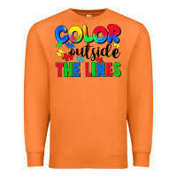 Carrot Color outside the lines Premium Sweatshirt - CowGirlArtShop