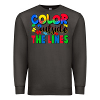 Smoke Color outside the lines Premium Sweatshirt - CowGirlArtShop