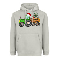 Moon Dust christmas tractor Heavyweight Hoodie - CowGirlArtShop