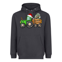 Smoke christmas tractor Heavyweight Hoodie - CowGirlArtShop