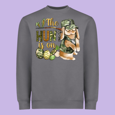 The Hunt Is On Heavyweight Sweatshirt Designed By Bundleandbundleshop