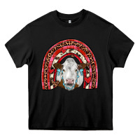 Black valentines simmental  rainbow Heavy Core Tee - JahusDesignShop