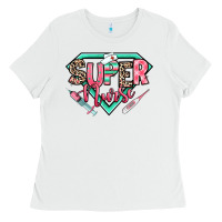 White super nurse Ladies Tee - RanaPortraitStore