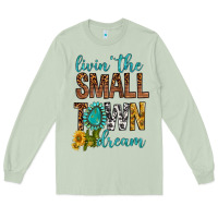 Matcha Living The Small Town Dream Long Sleeve Tee - BundleAndBundleShop