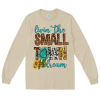 Mushroom Living The Small Town Dream Long Sleeve Tee - BundleAndBundleShop