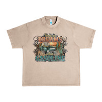 French Oak runs on dreams and gasoline truck western Urban Heavy Tee - NancyCooperArtShop