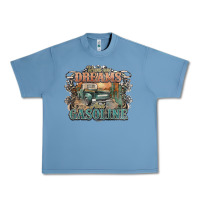 Pebble Blue runs on dreams and gasoline truck western Urban Heavy Tee - NancyCooperArtShop