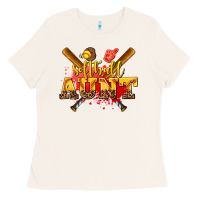 Bone softball aunt Ladies Tee - AdoDesignShop