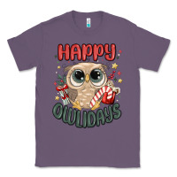 Lavender happy owlidays Classic Tee - MaliasSmallBusiness