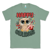 Sage happy owlidays Classic Tee - MaliasSmallBusiness