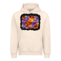 Sandshell halloween pumpkin and leopard background Urban Hoodie - BundleAndBundleShop