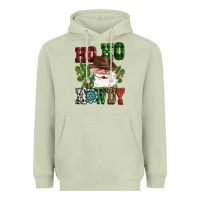 Matcha ho ho howdy santa Heavyweight Hoodie - CowGirlArtShop