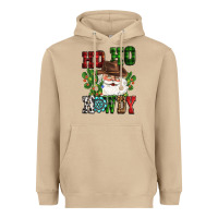 Mushroom ho ho howdy santa Heavyweight Hoodie - CowGirlArtShop